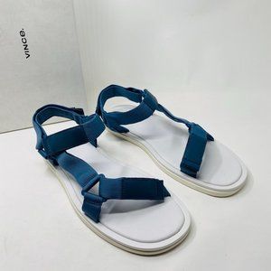 Vince Men Destin Sandals Blue 12 Bering Sea Shoes